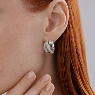 Серьги SOKOLOV 94027051 вес 7.84 г серебро, фианит купить,38988