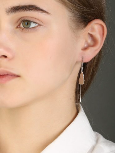 Серьги SALAKATOV 420-10-301 вес 2.09 г серебро, без вставок купить,24089