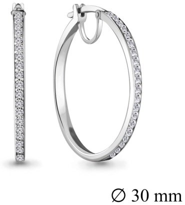 Конго AQUAMARINE 42426А вес 5.18 г серебро, фианит купить,38091
