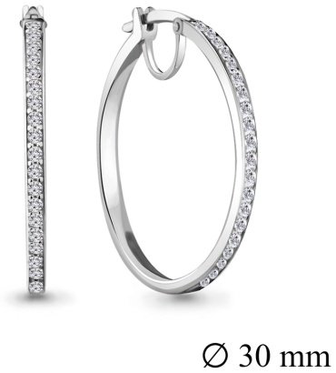 Конго AQUAMARINE 42426А вес 5.18 г серебро, фианит купить,38091