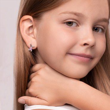 Серьги SOKOLOV 94023779 вес 2.65 г серебро, фианит купить,NaN