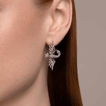 Серьги SOKOLOV 94026471 вес 6.5 г серебро, фианит купить,34699