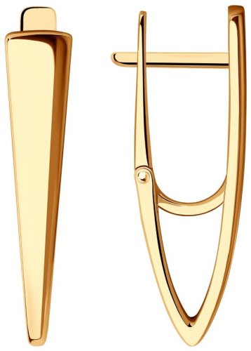 Серьги Diamant 93-120-00611-1 вес 3.82 г серебро, без вставок купить,22442