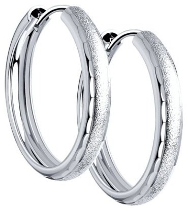 Серьги SOKOLOV 94140063 вес 2.81 г серебро, без вставок купить,19090