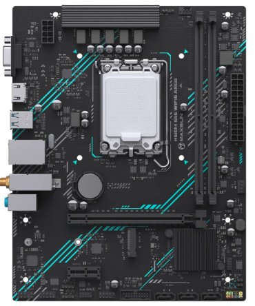Материнская плата MAXSUN MS-H610M 666 WIFI6 ARGB