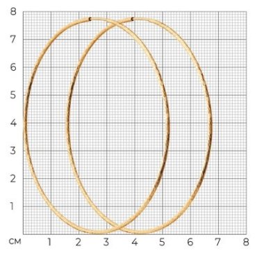Конго Diamant 93-124-01874-1 вес 6 г серебро, без вставок купить,35792