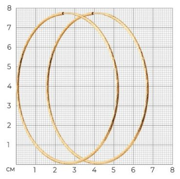 Конго Diamant 93-124-01874-1 вес 6 г серебро, без вставок купить,35792