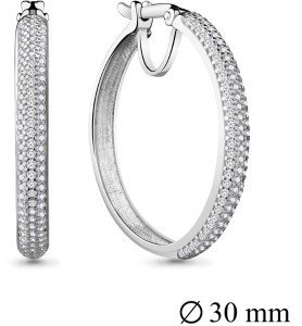 Серьги AQUAMARINE 42436A.5_R5 вес 4.38 г серебро, фианит купить,42871