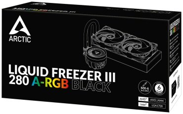 Arctic Liquid Freezer III - 280 A-RGB(Black) купить,0