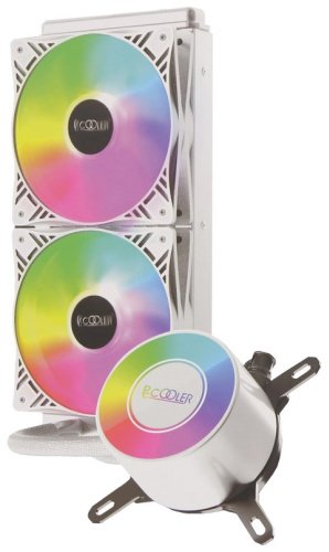 PCcooler GI-CL240 ARGB White Edition
