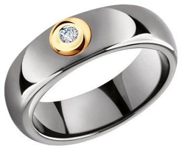 Кольцо SOKOLOV 6015077 18 4.85 г золото, бриллиант купить,104235