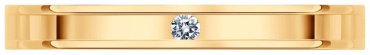 Кольцо SOKOLOV Diamonds 1111294-01 размер 17.5 вес 1.55 г золото, бриллиант купить,189590
