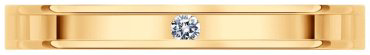 Кольцо SOKOLOV Diamonds 1111294-01 размер 17.5 вес 1.55 г золото, бриллиант купить,189590
