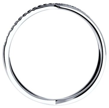 Кольцо Diamant 94-210-02036-1_18 размер 18 вес 1.83 г серебро, бриллиант купить,50949