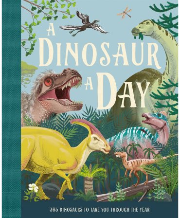 Книга A Dinosaur a Day купить,NaN