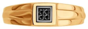 Кольцо Diamant 51-212-02195-1_205 размер 20.5 вес 3.397 г золото, бриллиант купить,416172