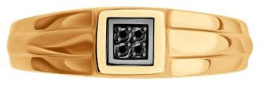 Кольцо Diamant 51-212-02195-1_205 размер 20.5 вес 3.397 г золото, бриллиант купить,416172