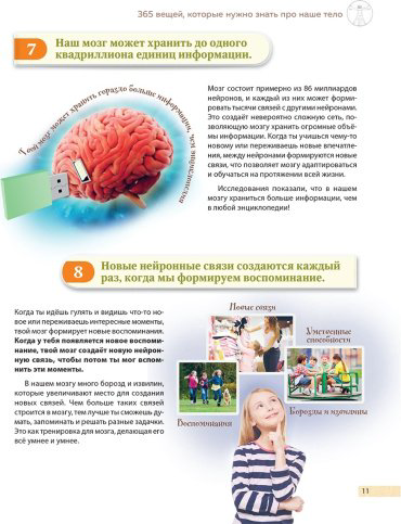 Книга Эксмо: Человек! 365 вещей, которые нужно знать про наше тело купить,NaN