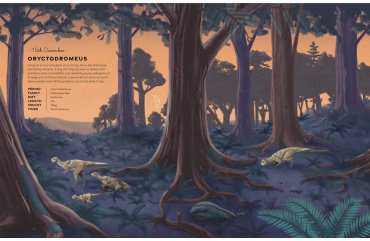 Книга A Dinosaur a Day купить,NaN