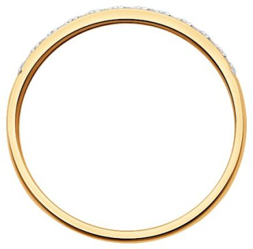 Кольцо Diamant 51-210-02248-1_165 размер 16.5 вес 0.89 г золото, бриллиант купить,124954