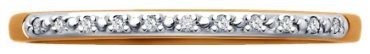 Кольцо Diamant 51-210-02248-1_165 размер 16.5 вес 0.89 г золото, бриллиант купить,124954