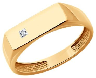 Кольцо Diamant 51-212-02545-1_20 размер 20 вес 3.363 г золото, бриллиант - ForteMarket Кольцо Diamant 51-212-02545-1_20 размер 20 вес 3.363 г золото, бриллиант купить,445871