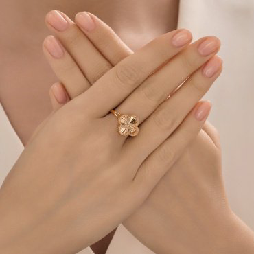 Кольцо Diamant 51-110-02970-1_185 размер 18.5 вес 2.17 г золото, без вставок купить,209920