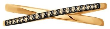 Кольцо Diamant бриллиант 51-210-01888-2_18 18 1.52 г золото, бриллиант купить,315947