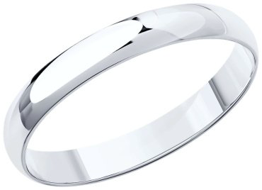 Кольцо SOKOLOV 110063 размер 18 вес 1.71 г золото, без вставок купить,118949
