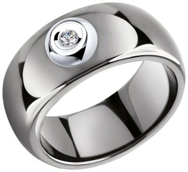 Кольцо SOKOLOV 6015075 размер 17 вес 0.52 г золото, бриллиант купить,99353