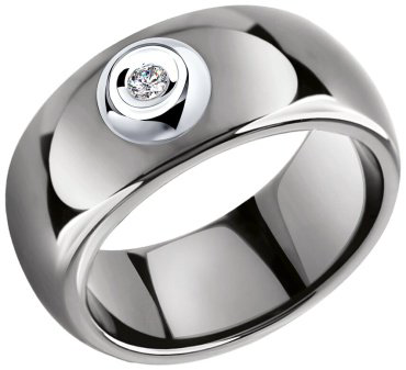 Кольцо SOKOLOV 6015075 размер 17 вес 0.52 г золото, бриллиант купить,99353