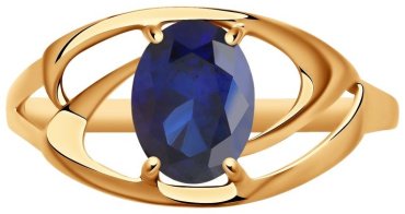 Кольцо SOKOLOV 715955_175 размер 17.5 вес 1.88 г золото, корунд - ForteMarket Кольцо SOKOLOV 715955_175 размер 17.5 вес 1.88 г золото, корунд купить,0