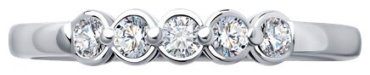 Кольцо Diamant 52-210-01728-1_17 размер 17 вес 1.97 г золото, бриллиант купить,436323