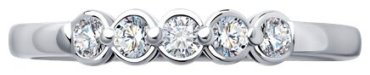 Кольцо Diamant 52-210-01728-1_17 размер 17 вес 1.97 г золото, бриллиант купить,436323