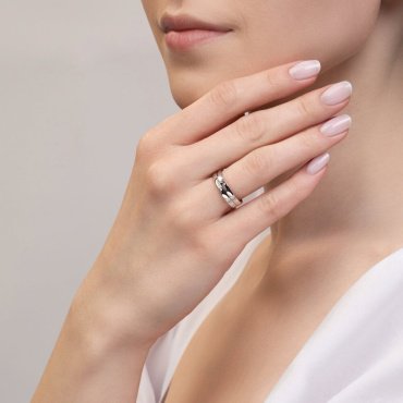 Кольцо SOKOLOV Diamonds 1114180-01 размер 16 вес 1.63 г золото, бриллиант купить,269478