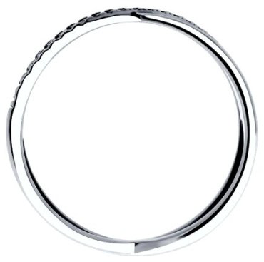 Кольцо Diamant 94-210-02036-1_19 размер 19 вес 1.84 г серебро, бриллиант купить,52999