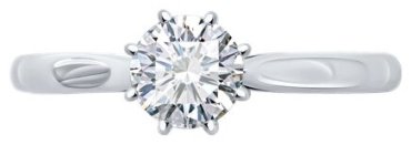 Кольцо Diamant 52-210-02347-1_165 размер 16.5 вес 1.92 г золото, рубин