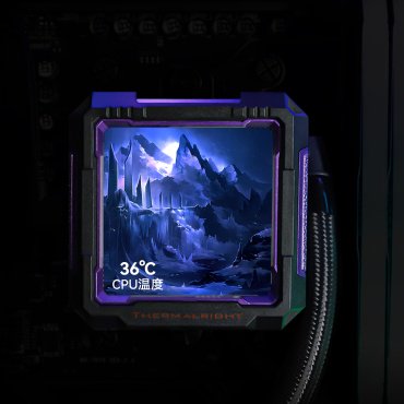 Thermalright Frozen Warframe PRO 360 BLACK ARGB купить,0