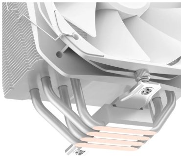 Кулер PCcooler Paladin 400 WH купить,0