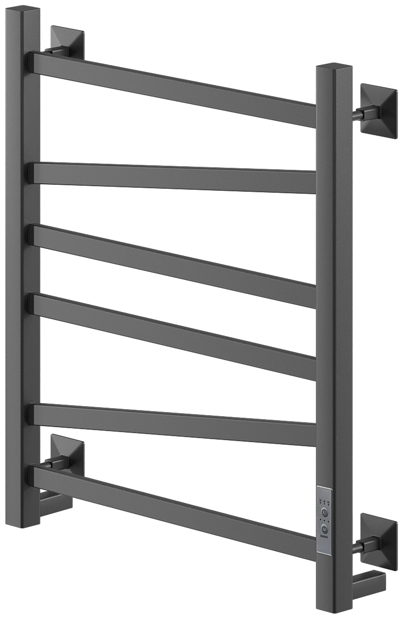 Полотенцесушитель Veconi Barro-C B6050B-C 50х60см черный