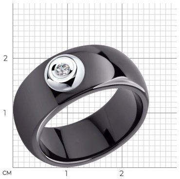 Кольцо SOKOLOV Diamonds 6015011 размер 16 вес 0.53 г золото, бриллиант купить,153038