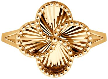 Кольцо Diamant 51-110-02970-1_165 размер 16.5 вес 1.985 г золото, без вставок купить,209920