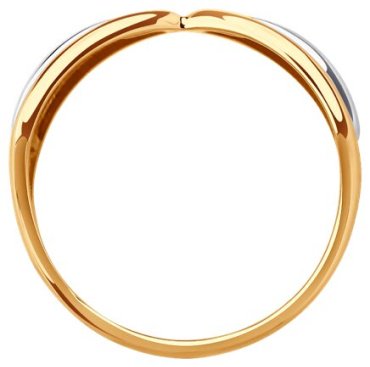 Кольцо Diamant 51-110-02787-1 размер 16 вес 1.89 г золото, без вставок купить,177416