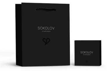 Кольцо SOKOLOV 1014109 размер 17 вес 1.51 г золото, бриллиант купить,311898