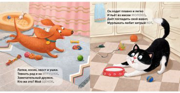 Книга Сосновский Е.: Книжки - картонки. Домашние животные. Загадки-рифмы купить,NaN