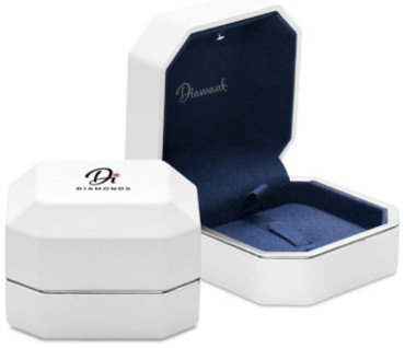 Кольцо Diamant 52-210-02371-1 размер 19 вес 2.47 г золото, бриллиант выращенный купить,719999