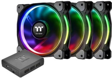 Вентилятор Thermaltake Riing Plus 14 RGB Radiator Fan TT Premium CL-F056-PL14SW-A купить,0