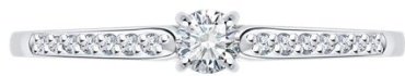 Кольцо Diamant 52-210-01675-1_16 размер 16 вес 1.24 г золото, бриллиант купить,437864