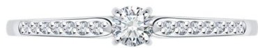 Кольцо Diamant 52-210-01675-1_16 размер 16 вес 1.24 г золото, бриллиант купить,437864
