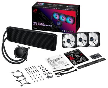 ASUS ROG STRIX LC III 360 ARGB LCD купить,0